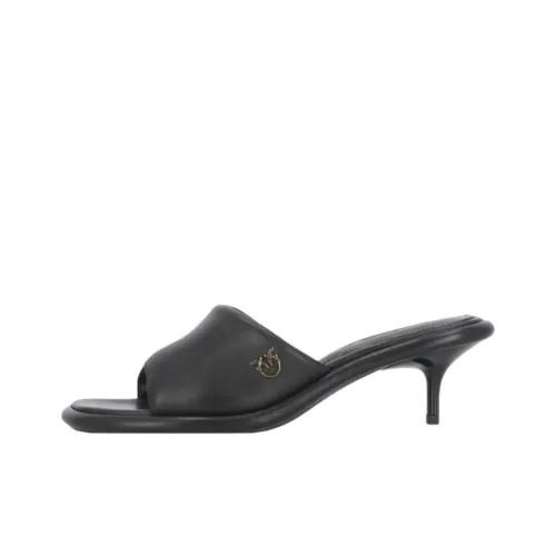 PINKO Logo Plaque Tara Slippers Women's