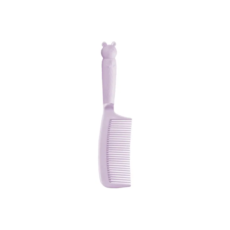 JINGLINGLONG Cartoon Comb For Kids Portable Styling Comb Plastic Hair Straightening Brush With Round Teeth Hair Styling-9