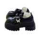 Black Glossy Leather