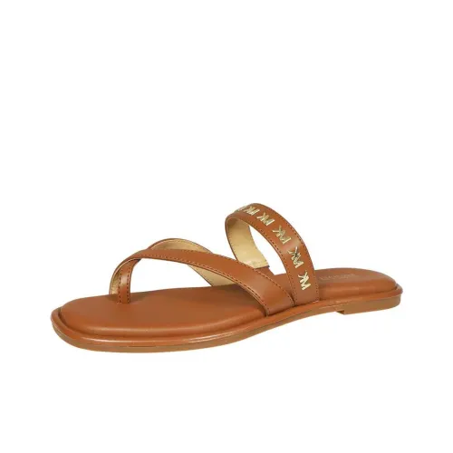 MICHAEL KORS Slip Resistant Flip Flops Women's Brown