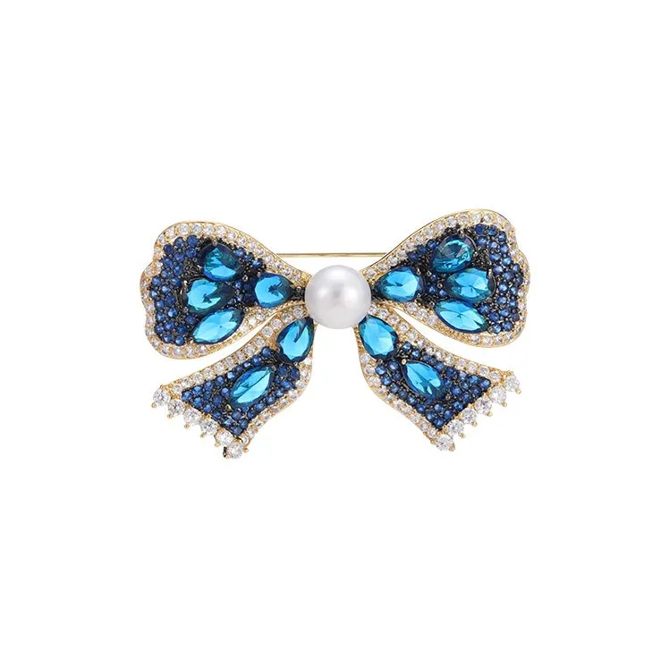 ZWU High Quality Eco Friendly Copper Brooches Women's-8