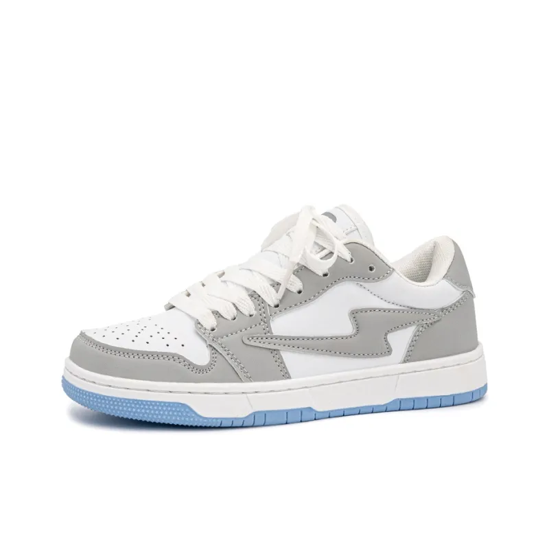 Snow Know The Answer SKTA Anti Slip And Wear Resistant Breathable Low Top Skateboard Shoes Unisex-1