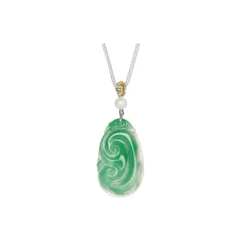 CHOW TAI SENG African Emerald Necklaces Unisex