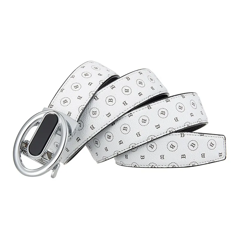 JONNY MOORE Alloy Leather Belts Men's 3.5-8