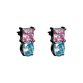 CHIARA FERRAGNI Gemstone Stud Earrings Women's Multicolor