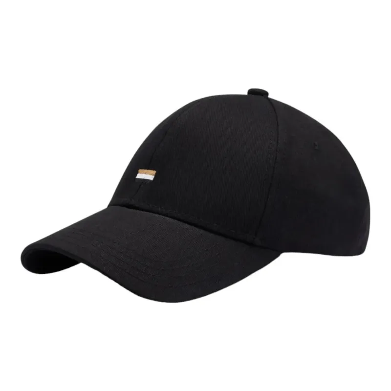 HUGO BOSS Cotton Baseball Caps Men's Black-3