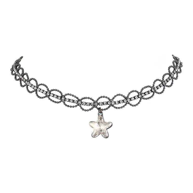 Lan Ying Artificial Crystal Necklaces Women's-6