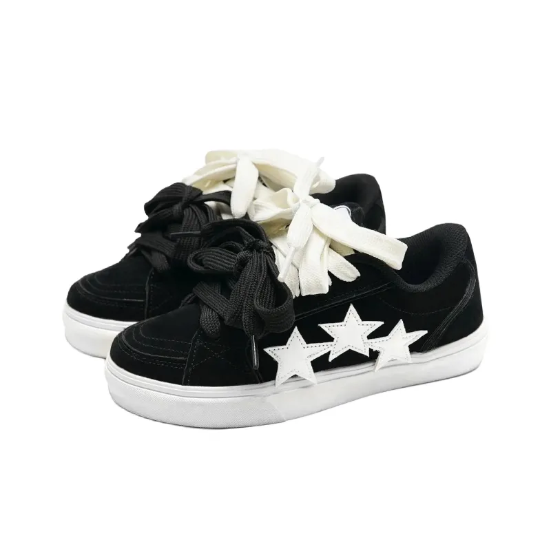 Circle Small Coverage Wear Resistant Balance Lightweight Low Top Skateboard Shoes Unisex-2
