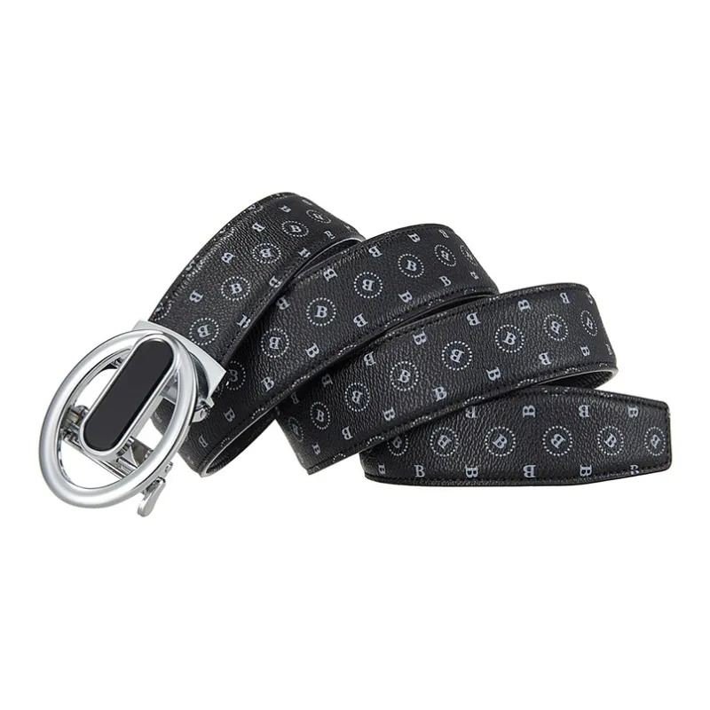 JONNY MOORE Alloy Leather Belts Men's 3.5-11