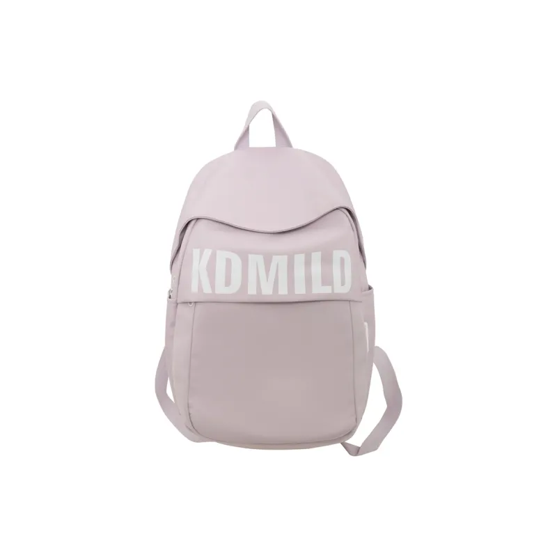 BRABOSTON Nylon Backpack Regular Unisex Ecru/Lilac/Black/Yellow/Light Green-3