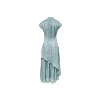 ETSE Short Sleeved Dresses Women's Green