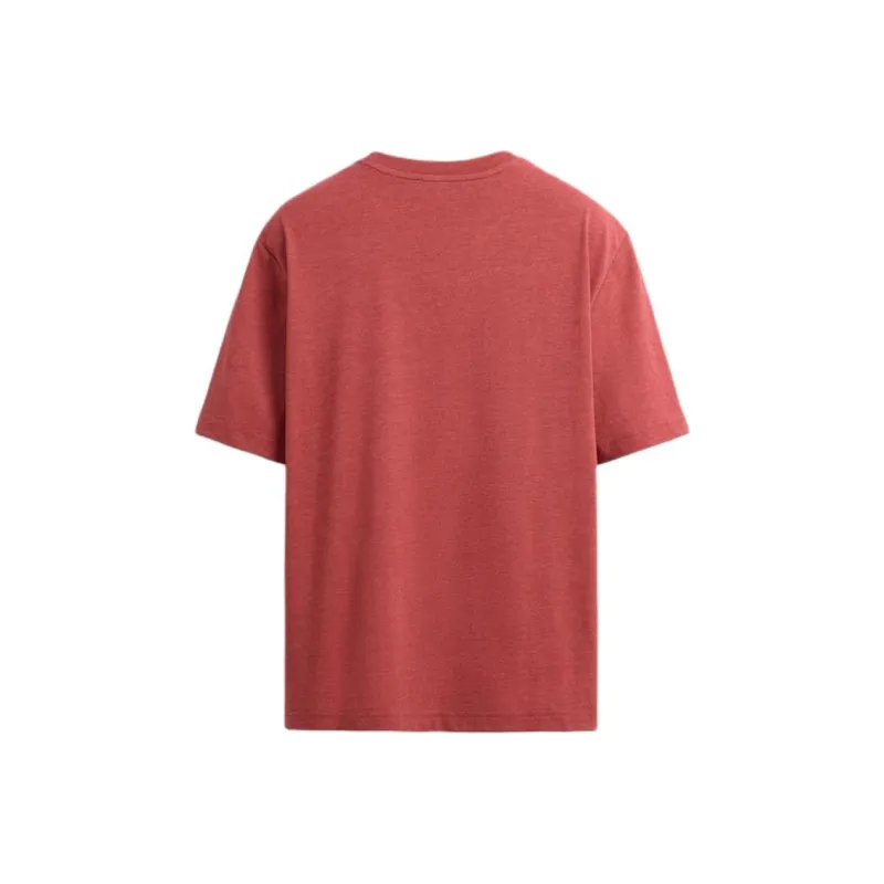 ZARA T Shirts Men Red-1