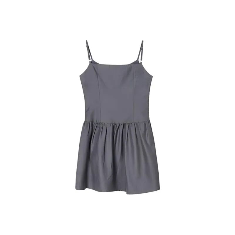 GOSO Slip Dresses Women's Gray-3