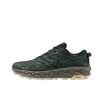 Mizuno Wave Mujin Anti Slip Wear Resistant Low Top Casual Shoes Men's Dark Green