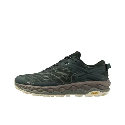 Mizuno Wave Mujin Anti Slip Wear Resistant Low Top Casual Shoes Men's Dark Green