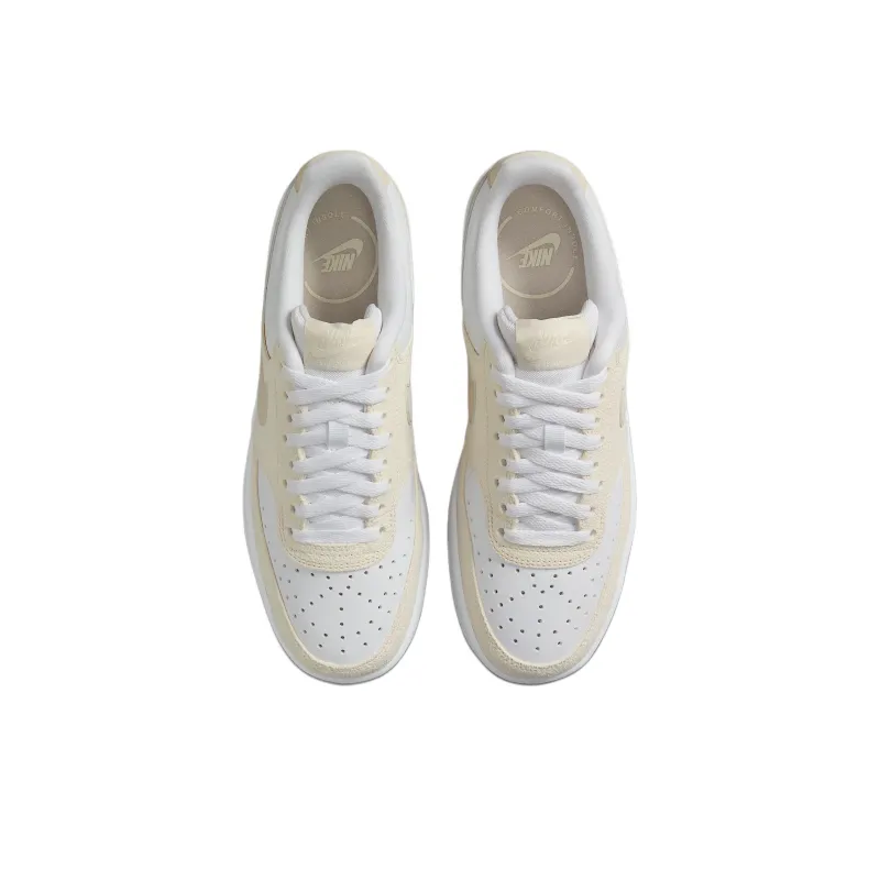 Nike Court Vision Low Pale Ivory White Gum Light Brown Light Orewood Brown Women's-2