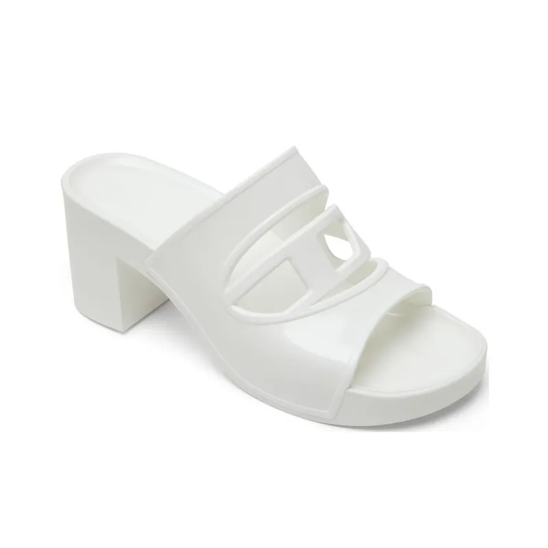 DIESEL Slide Slippers Women's White-4