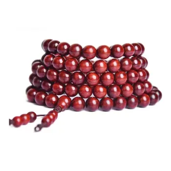 JIUHUASHAN Sandalwood Bead Chain Unisex