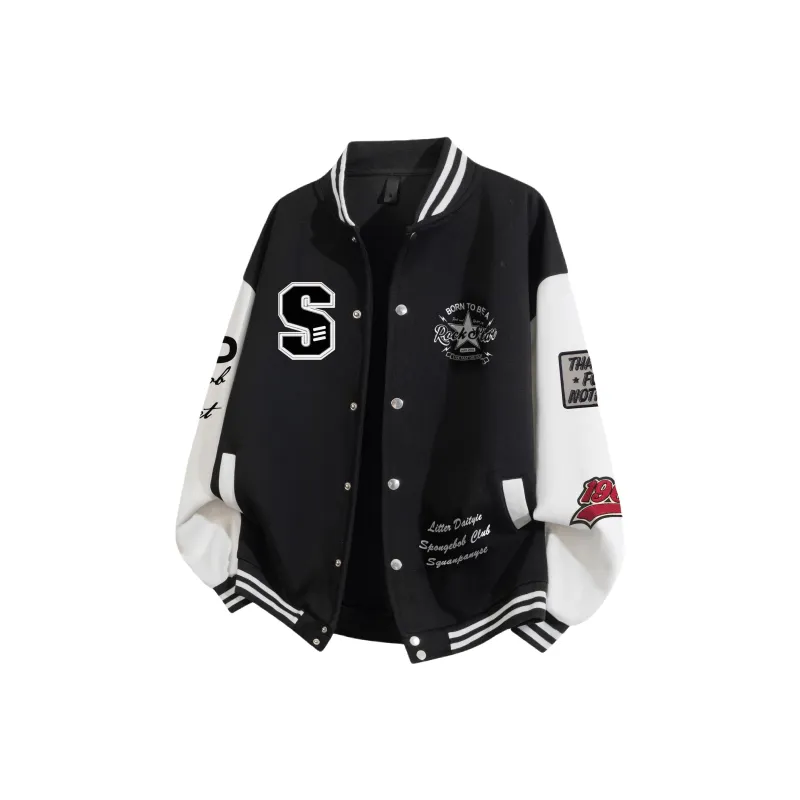 SPONGEBOB SQUAREPANTS Baseball Jacket Unisex-0