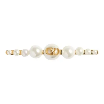 Valentino VLogo Signature Embellished Tie Clip
