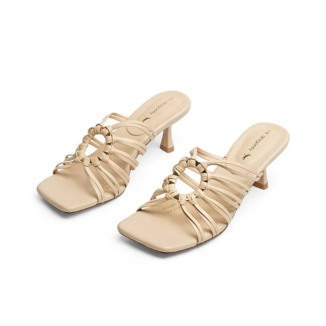 RED DRAGONFLY PU Polyurethane Slip Resistant Abrasion Resistant Slide Slippers Women's-23