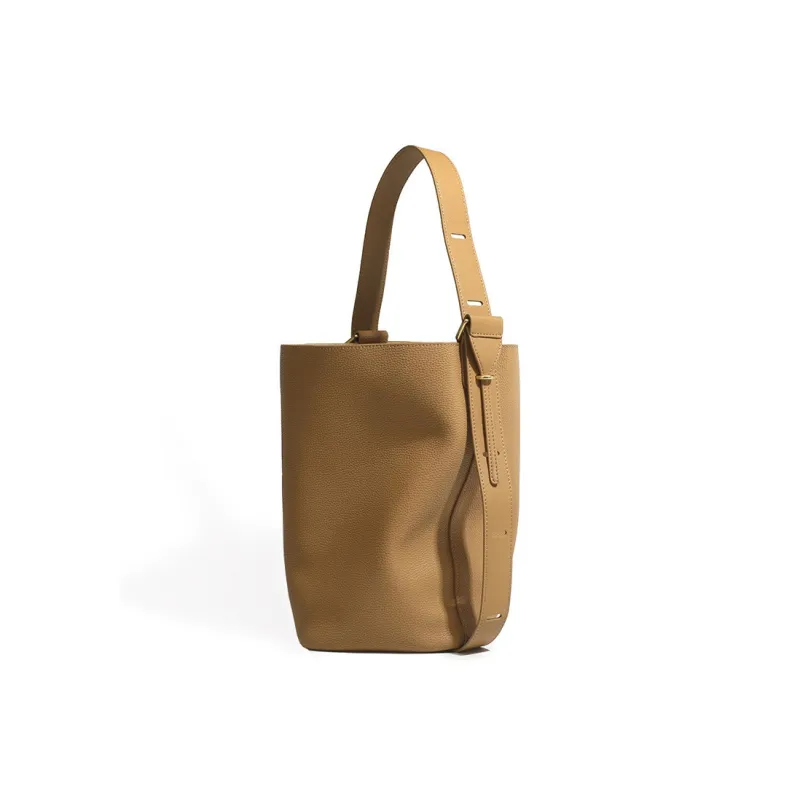 VANDEE Cow Leather Bucket Bags Shoulder Bags Women's Multicolor-8