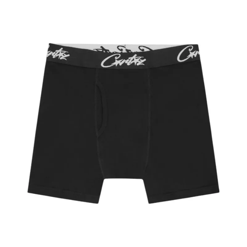 Corteiz Allstarz Boxers 3 Pack Black-0
