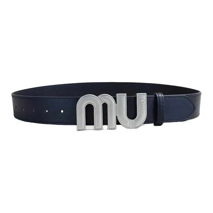 JONNY MOORE Pu Leather Belts Women's 3.8cm-1