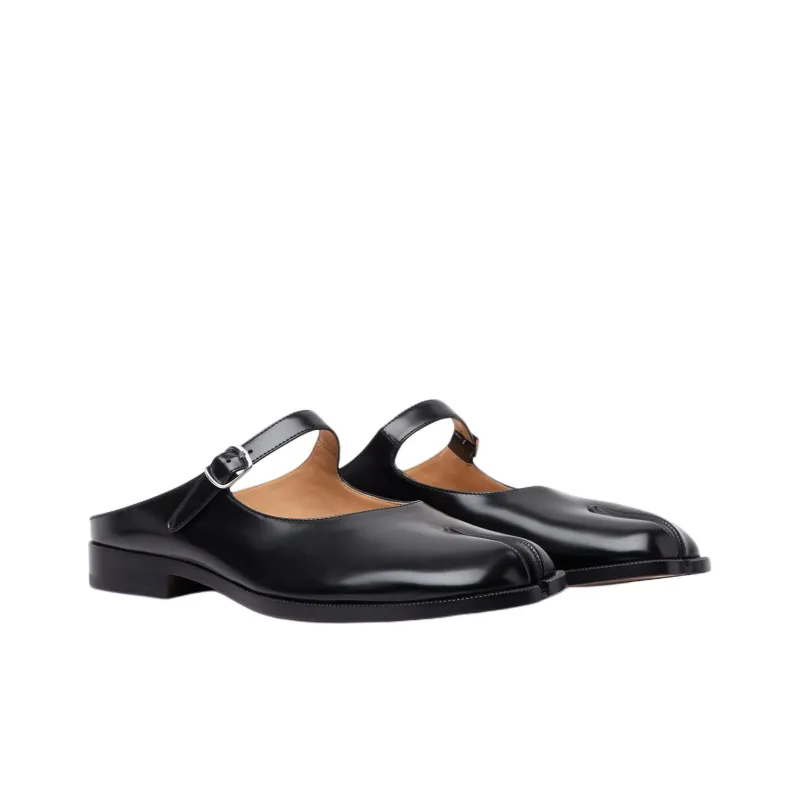 Maison Margiela Tabi Slip Resistant Closed Toe Slippers Men's Black-2