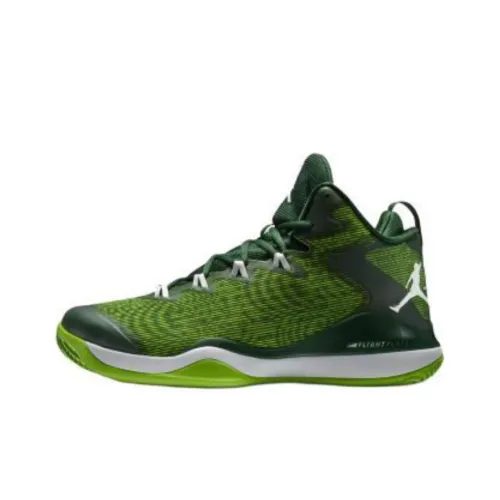 Jordan Super.Fly 3 Anti Slip Wear Resistant High Top Basketball Shoes Men's Green