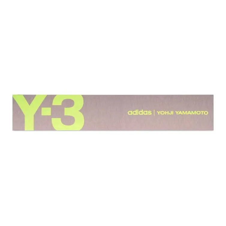 Y 3   Knit Scarves Unisex Yellow-0