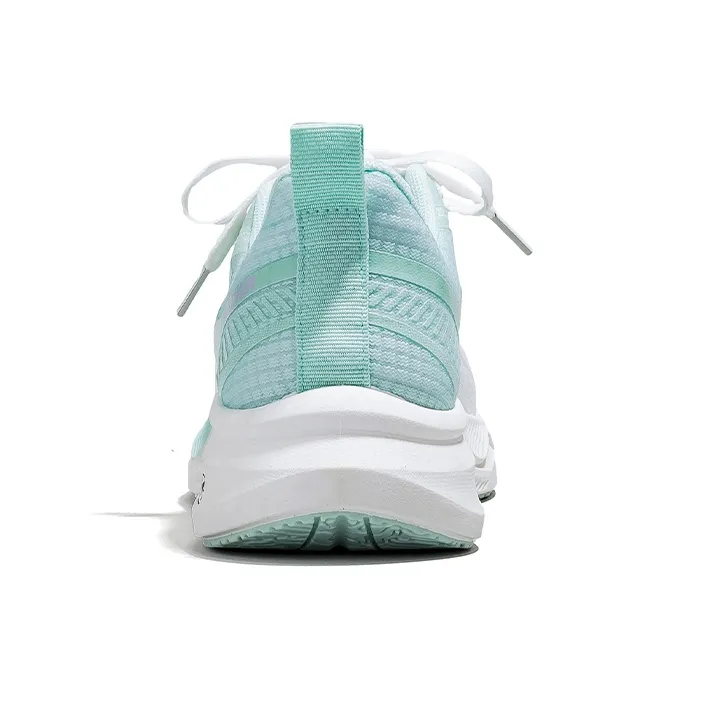 Warrior Anti Slip And Wear Resistant Breathable Low Top Casual Running Shoes Women's White Green-4