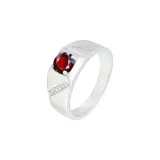Natural Garnet, Closed-End