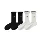 [4 Pack, 100% cotton Lightweight Breathable]2 Pack Black+2 Pack Raw White