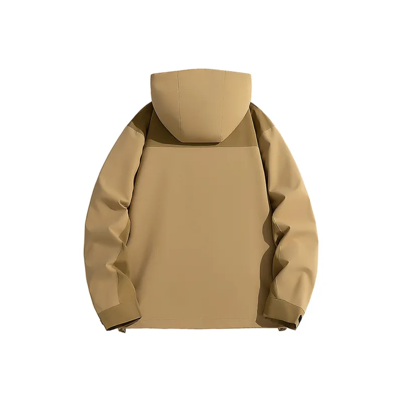 Yiwen Water Resistant Windproof Breathable Warm Windbreaker Jacket Unisex-3