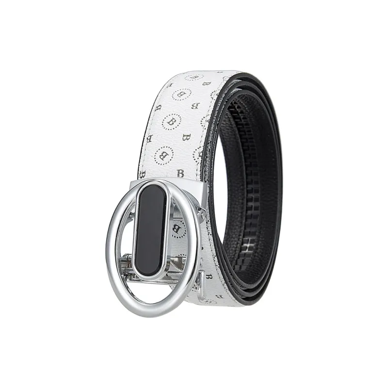 JONNY MOORE Alloy Leather Belts Men's 3.5-6