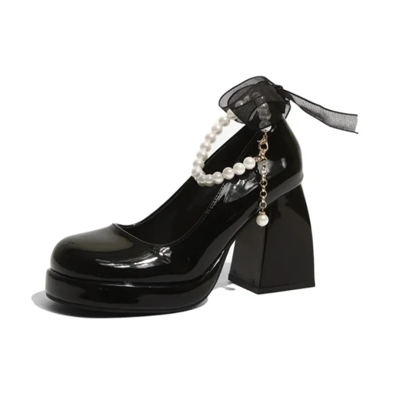 MXGM Chunky Heel High Heels Women's-6