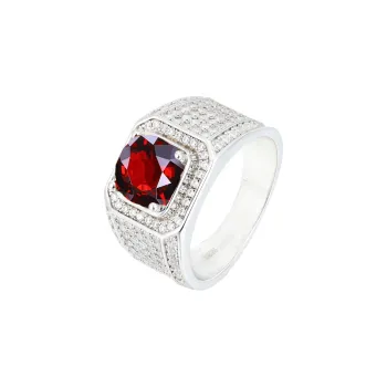 AIDAQIAN S925 Silver Rings Men's