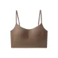 Coffee[with Pads and Thin Shoulder Strap Camisole]