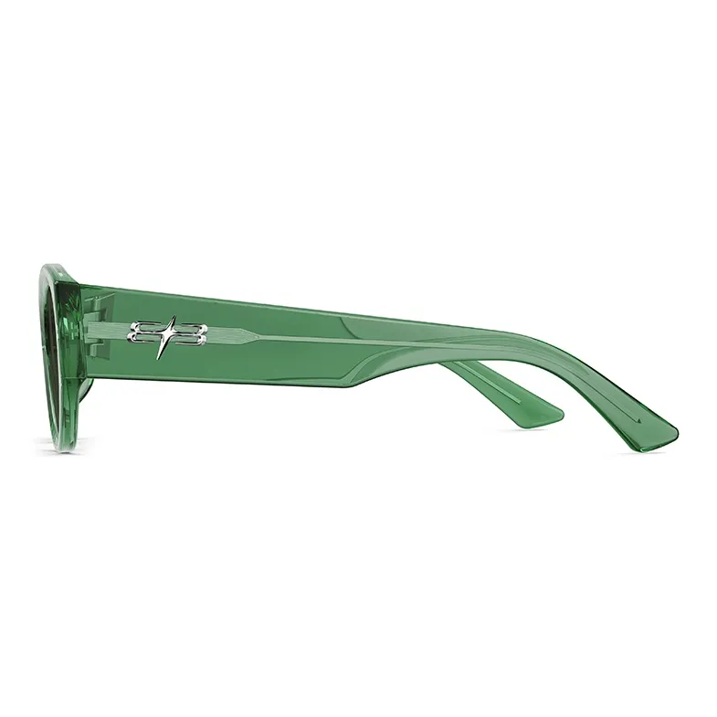 MOLSION Plate Frame Cat Eye Sunglasses Unisex-32