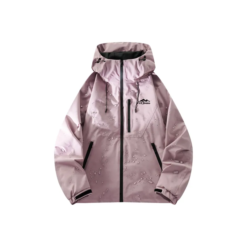 Yiwen Water Resistant Windproof Breathable Warm Windbreaker Jacket Unisex-18