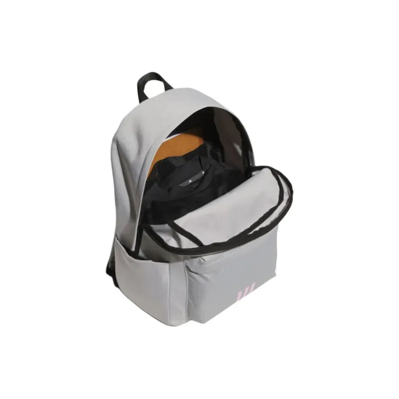 Adidas Recycled Polyester Backpack Large Size Unisex Light Gray-3