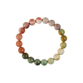 Clear Snow Agate Bracelets Unisex
