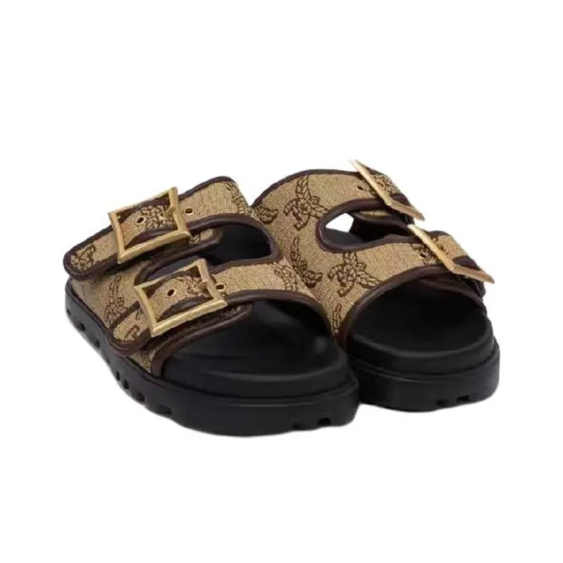 MCM EVA Slip Resistant Slide Slippers Women's Brown-2