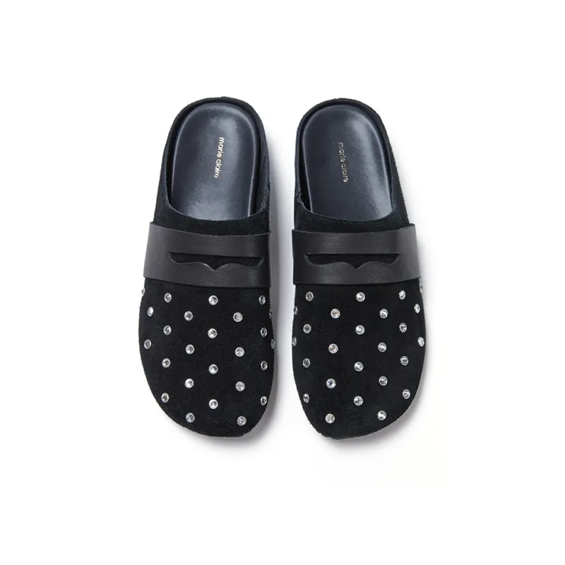 Marie Claire Rubber Sole Quiet Wrap toe Slippers Women's-3