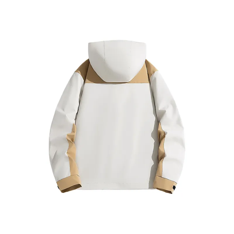 Yiwen Water Resistant Windproof Breathable Warm Windbreaker Jacket Unisex-11