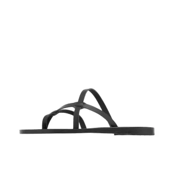 ANCIENT GREEK SANDALS Flip Flops Women's Black