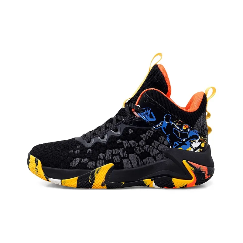 AMICNIEGD Anti Slip And Wear Resistant Water Resistant Low Top Basketball Shoes Unisex-6
