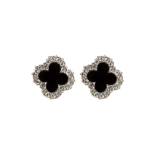 SHARK BABY S925 Silver Stud Earrings Women's