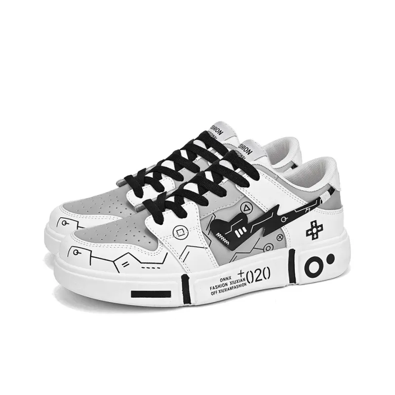 ROBINHOOD Coverage Slip Resistant Cushioning Abrasion Resistant Low Top Skateboard Shoes Unisex-9